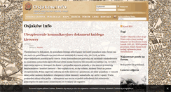 Desktop Screenshot of osjakow.info